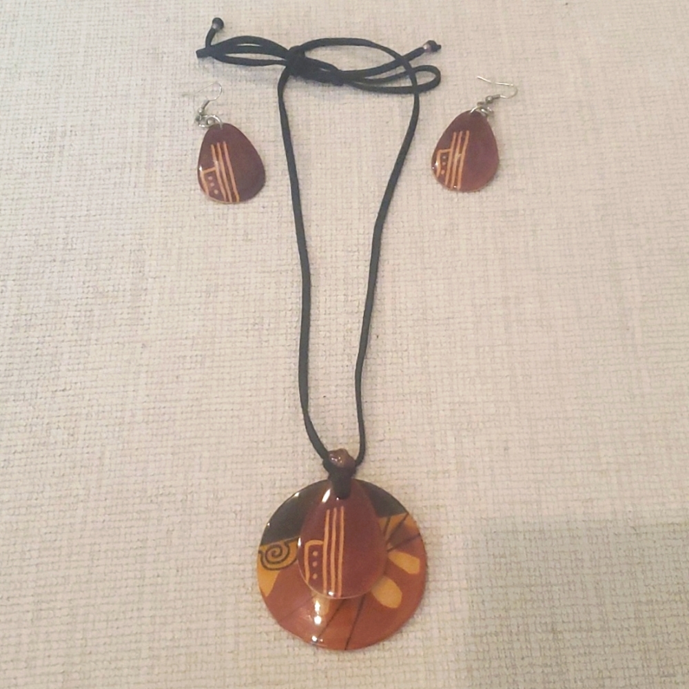 African Inspired Jewelry Set